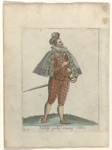 Nobilis Gallies ornattus door Anonymous