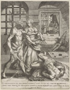 Onthoofding van Johannes de Doper door Anonymous