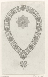 Ordeketen met het grootkruis van de Koninklijke Orde van Holland, 1807