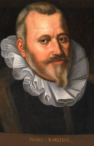 Portret van Claes Allertsz Boelens, baljuw van De Hoorn (Klaes van Boelisse)