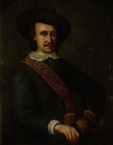 Portret van Cornelis van der Lijn, gouverneur-generaal van Nederlands-Indië