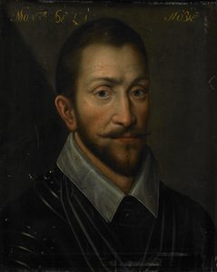 Portret van François de la Noue, Heer van Téligny, bijgenaamd Bras de Fer en le Bayard Hugenoot