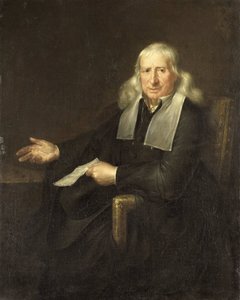 Portret van Jan van Lennep de Oudere (1634-1711), Amsterdamse koopman in zijde, goud en zilver stoffen en kunstverzamelaar