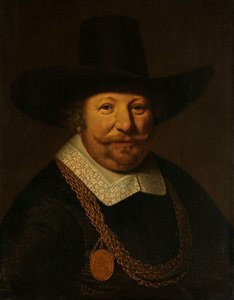 Portret van Joos van Trappen, genaamd Banckert, Viceadmiraal van Zeeland