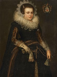 Portret van Mertijntje van Ceters door Anonymous