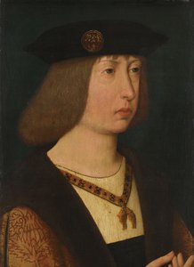 Portret van Philips de Schone (1478-1506), aartshertog van Oostenrijk, hertog van Bourgondië
