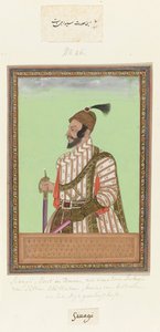 Portret van Shivaji