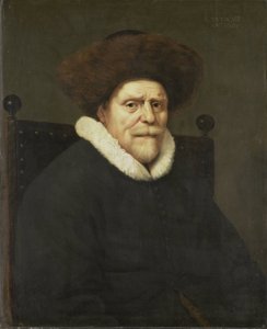 Portret van een man door Anonymous