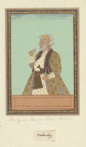 Portret van Abd al-Jabbar, vizier van Sultan Abdullah