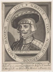 Portret van Albrecht III Achilles, keurvorst van Brandenburg