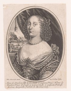 Portret van Anna Genoveva van Bourbon-Condé