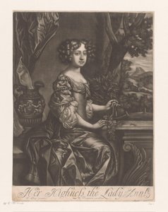 Portret van Anna van Groot-Brittannië als prinses door Anonymous