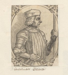 Portret van Bartholomeus Livianus door Anonymous