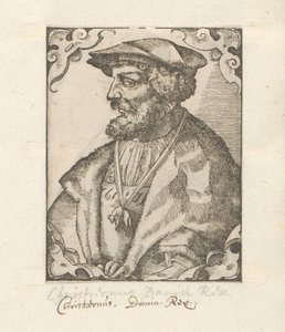 Portret van Christiaan I van Denemarken door Anonymous