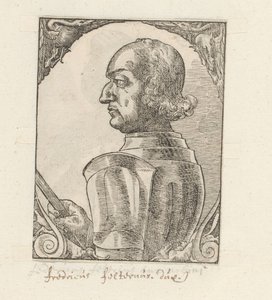 Portret van Federico da Montefeltro
