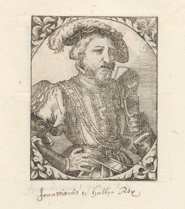 Portret van Frans I van Valois-Angoulême, koning van Frankrijk door Anonymous