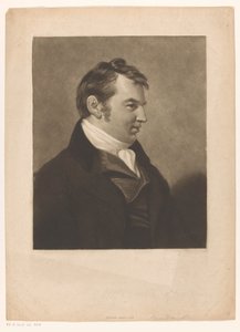Portret van George Daniell, boekverkoper te Hull door Anonymous
