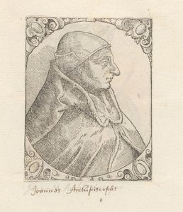 Portret van Giovanni Visconti door Anonymous