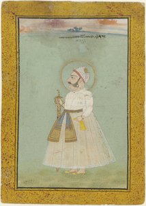 Portret van Jaisingh, stichter van Jaipur door Anonymous