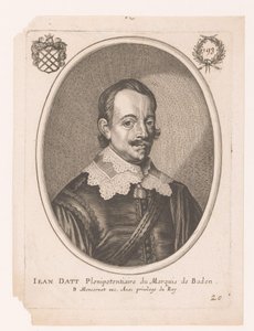 Portret van Jean Datt door Anonymous