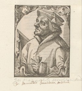 Portret van Johannes Manardi