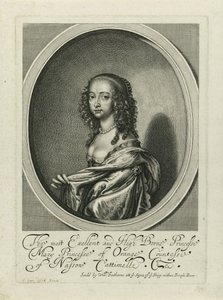 Portret van Maria Henrietta Stuart