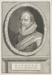 Portret van Maurits, prins van Oranje door Anonymous