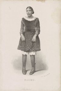 Portret van Máximo, 1857 door Anonymous