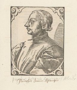 Portret van Paolo Giovio door Anonymous