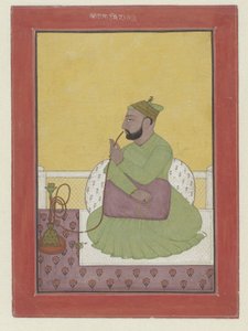 Portret van Umed Singh van Chamba