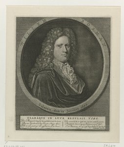 Portret van Willem Bosman door Anonymous