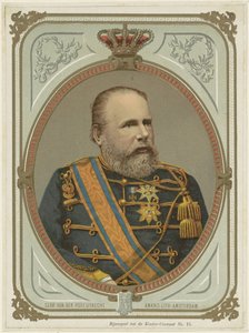 Portret van Willem III, koning der Nederlanden door Anonymous