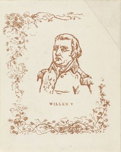 Portret van Willem V, prins van Oranje-Nassau door Anonymous