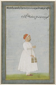 Portret van een Jaipur functionaris door Anonymous
