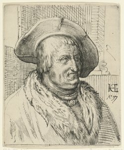 Portret van een man met een hoed