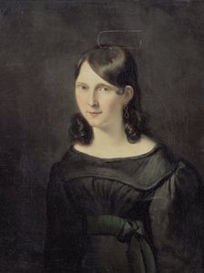 Portret van een meisje, vermoedelijk mejuffrouw Sligting door Anonymous