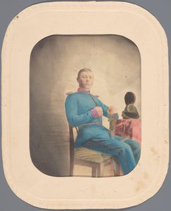 Portret van een onbekende militair
