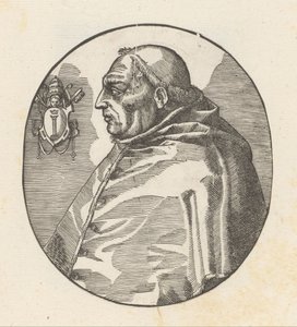Portret van paus Martin V door Anonymous