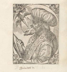 Portret van sultan Bayezid I