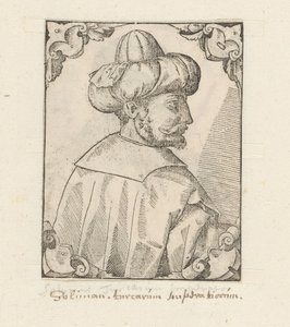 Portret van sultan Selim I