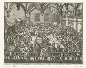 Rijksdag van Augsburg, 1530 door Anonymous