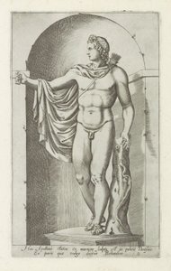 Sculptuur van Apollo