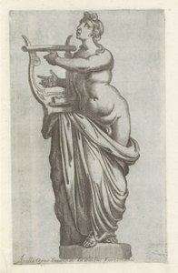 Sculptuur van Apollo door Anonymous