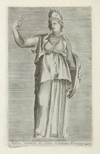 Sculptuur van Bellona door Anonymous