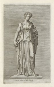 Sculptuur van Flora door Anonymous