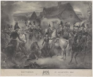 Slag bij Boutersem, 1831 door Anonymous