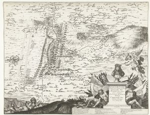 Slag bij Kassel, 1677 door Anonymous
