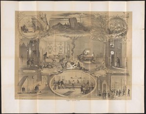 Spotprent in Leidse studentenalmanak, 1873 door Anonymous