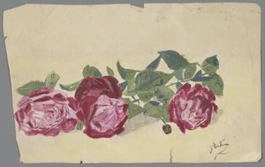 Tak met drie rozen