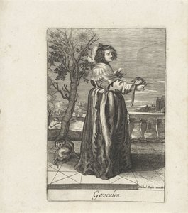 Tastzin Gevoelen (titel op object) Vijf zintuigen (serietitel)